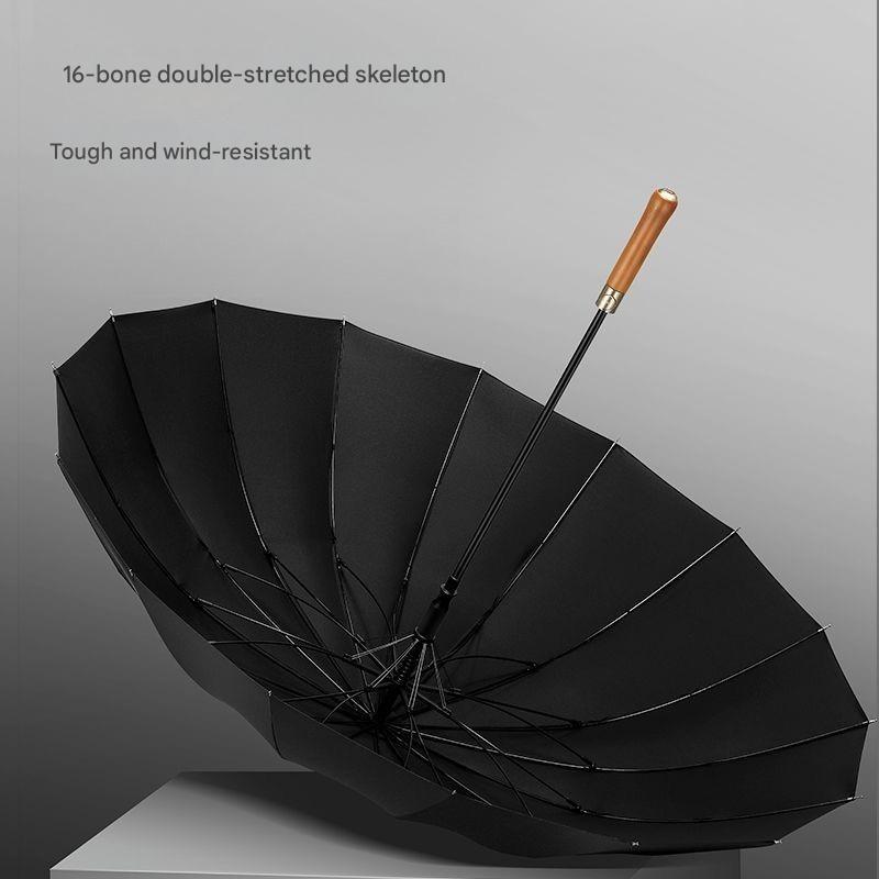 Automatic Wooden Handle Umbrel - Golf Umbrella Large review and price