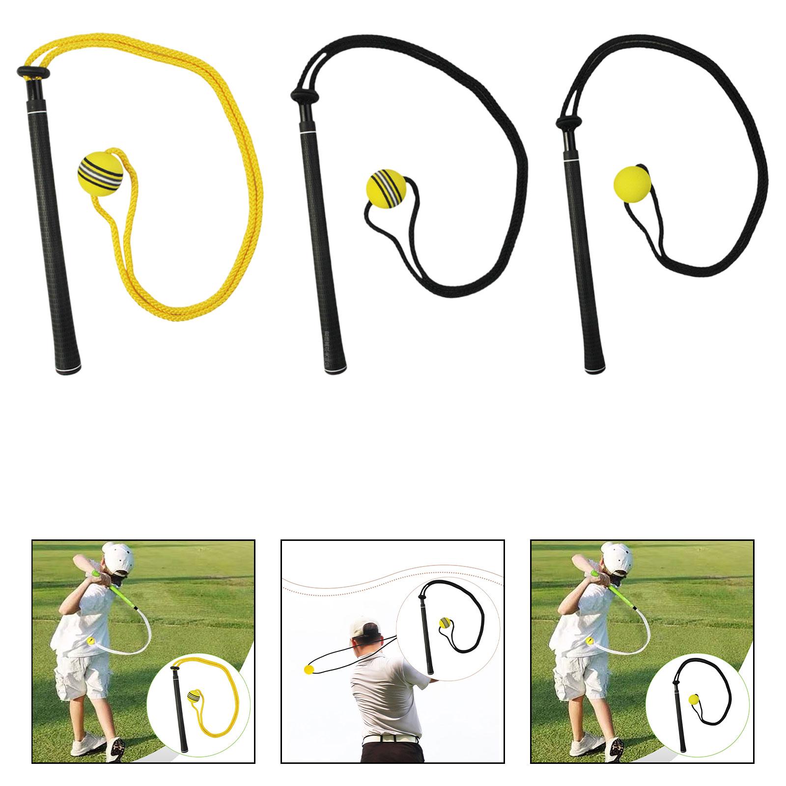 Golf Swing Trainer Elastic Rop - Golf Equipment Beginners review and price