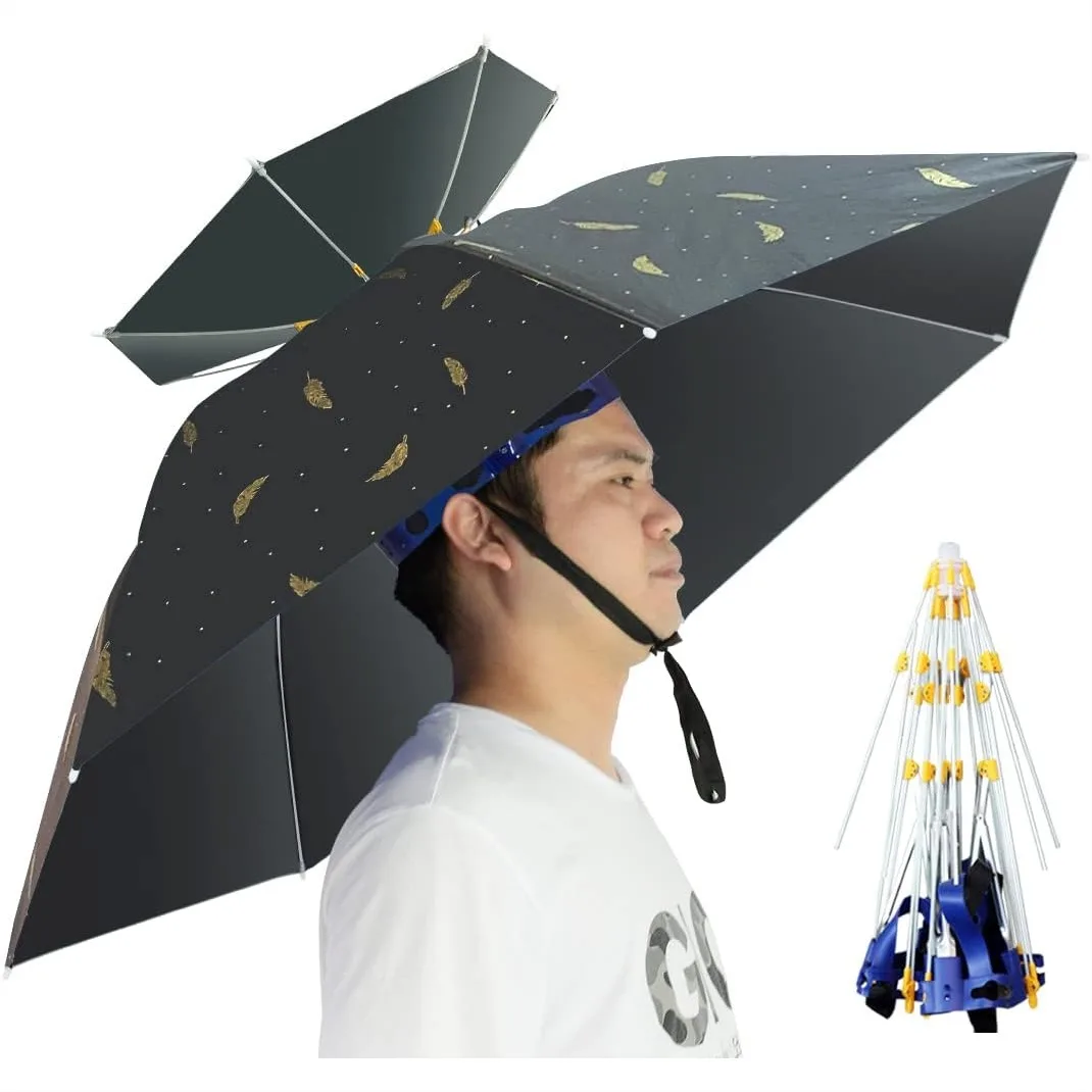 Umbrella Hat Folding Adjustabl - Golf Umbrella Large review and price