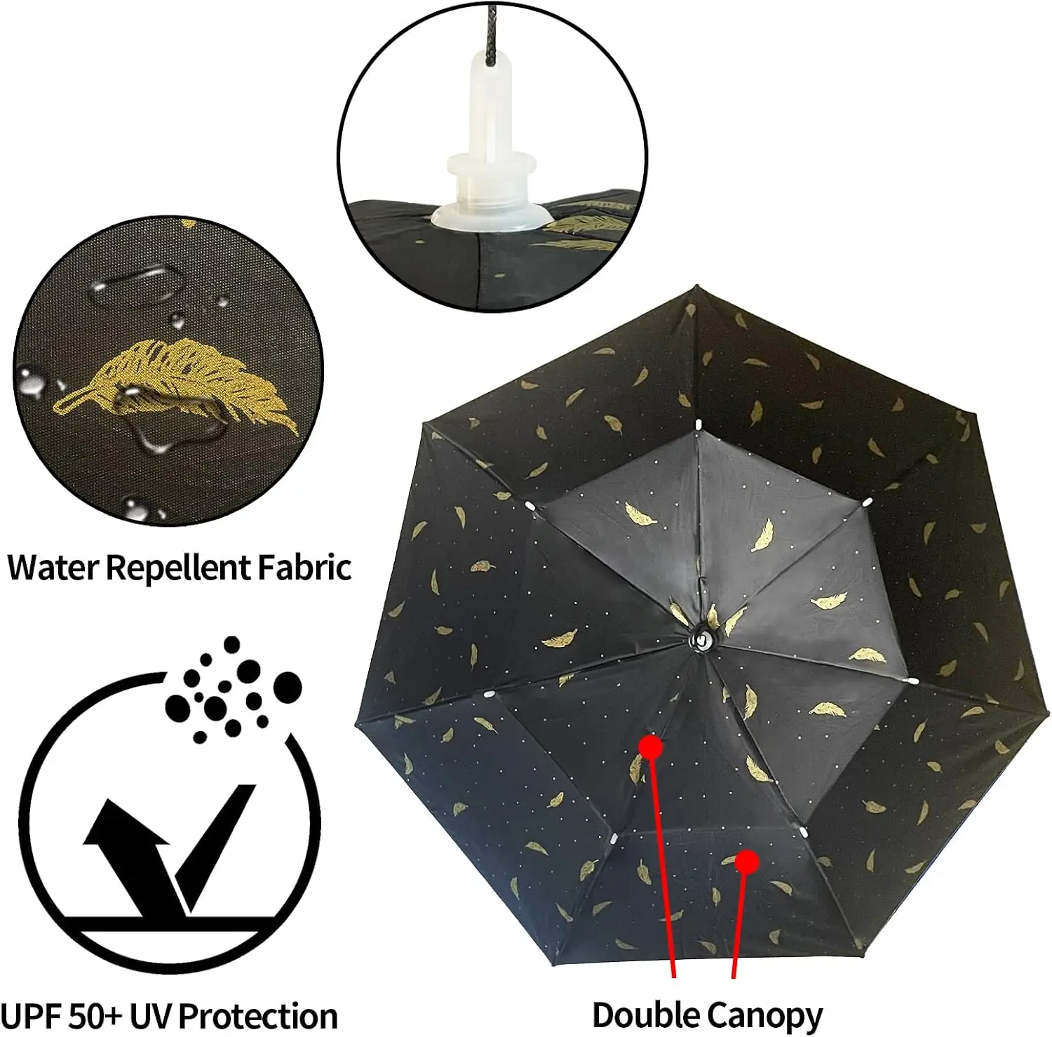 Umbrella Hat Folding Adjustabl - Golf Umbrella Large review and price