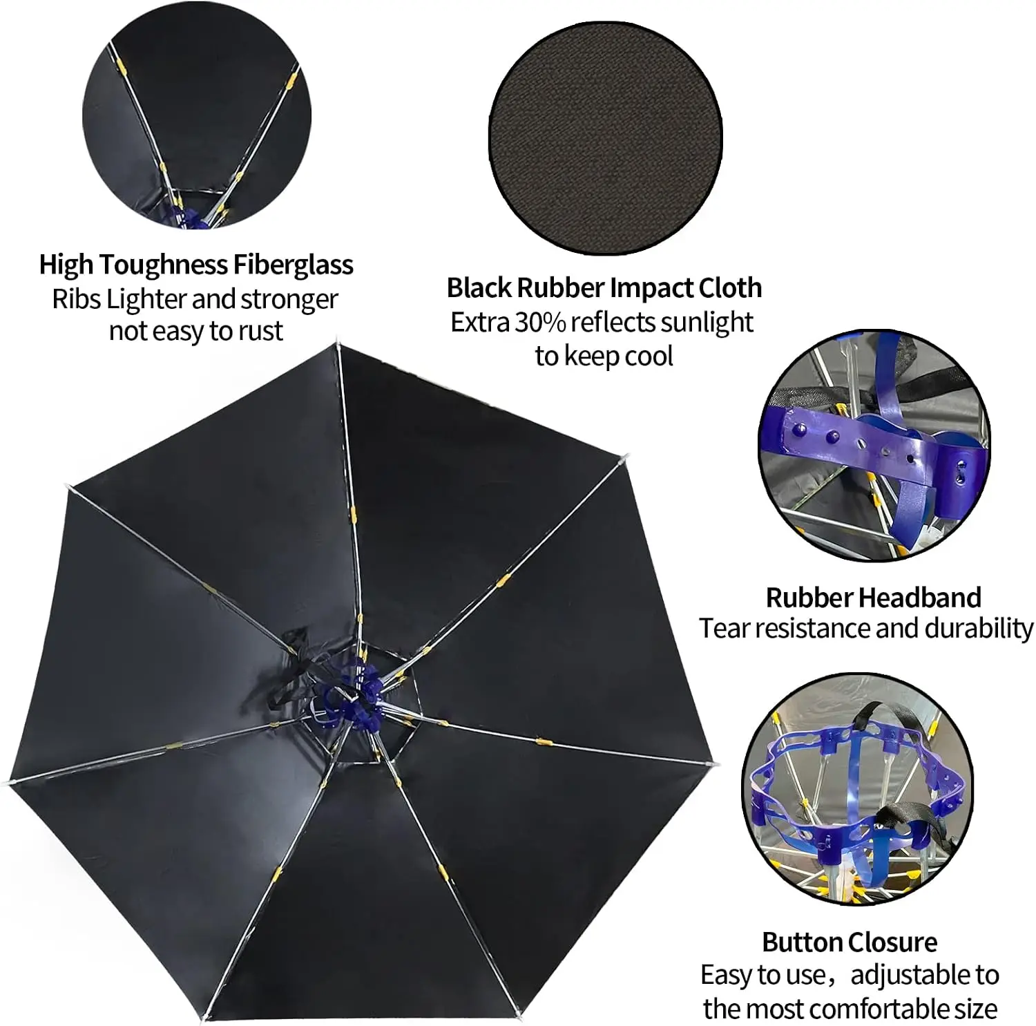 Umbrella Hat Folding Adjustabl - Golf Umbrella Large review and price