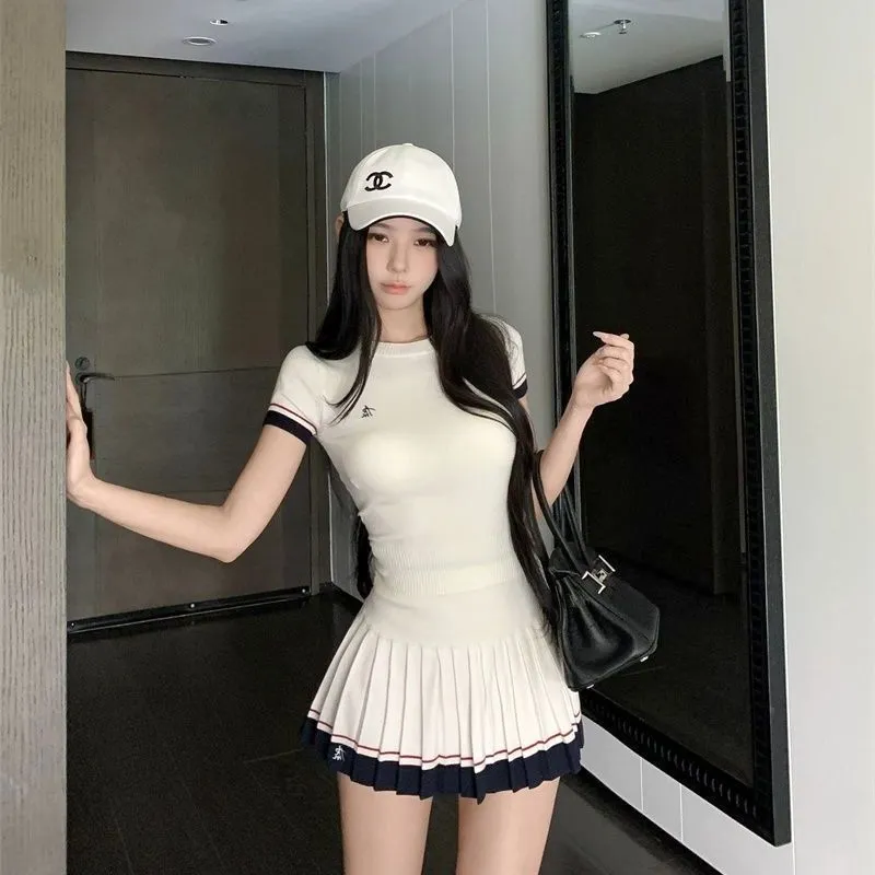Korean Summer Two-piece Suit C - Golf Equipment For Women review and price
