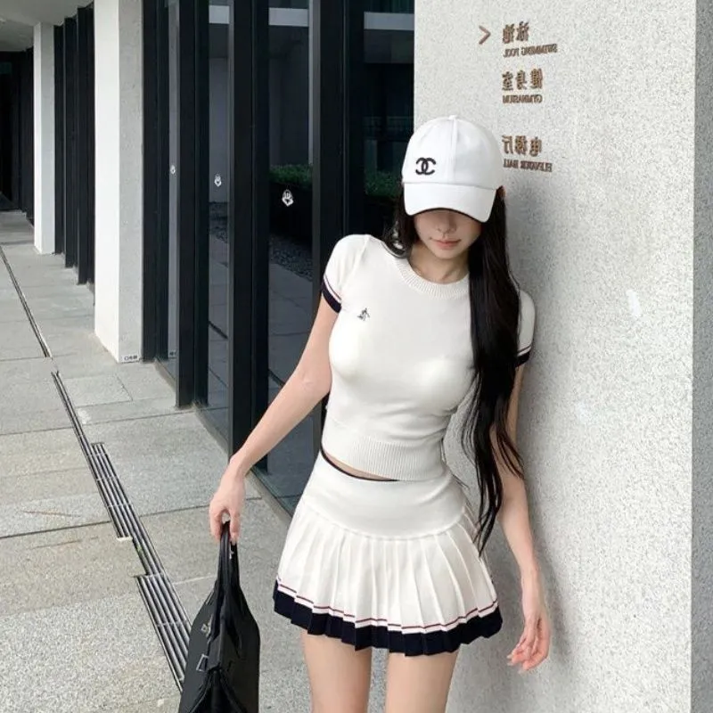 Korean Summer Two-piece Suit C - Golf Equipment For Women review and price