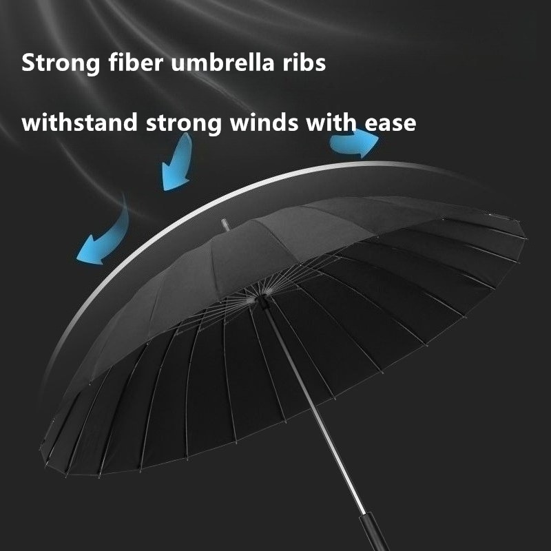  24 Bone Reinforced Black Glu - Golf Umbrella Large review and price